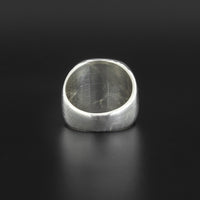 Hummingbirds - Silver Ring with Amethysts
