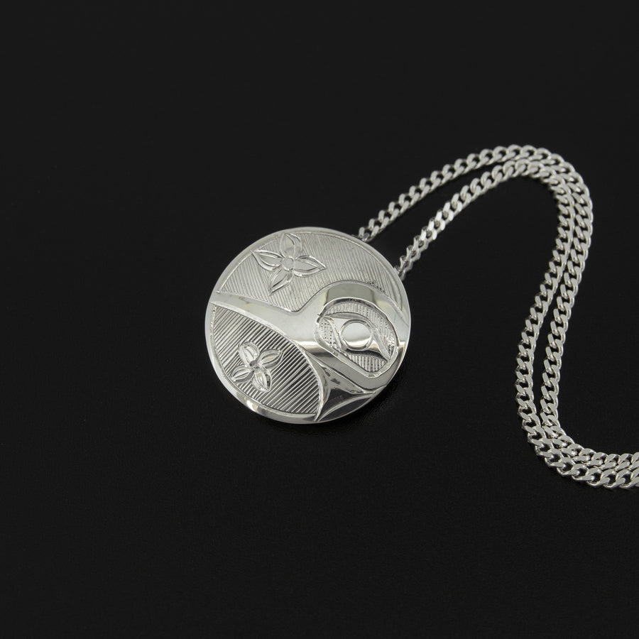 Hummingbird - Silver Pendant