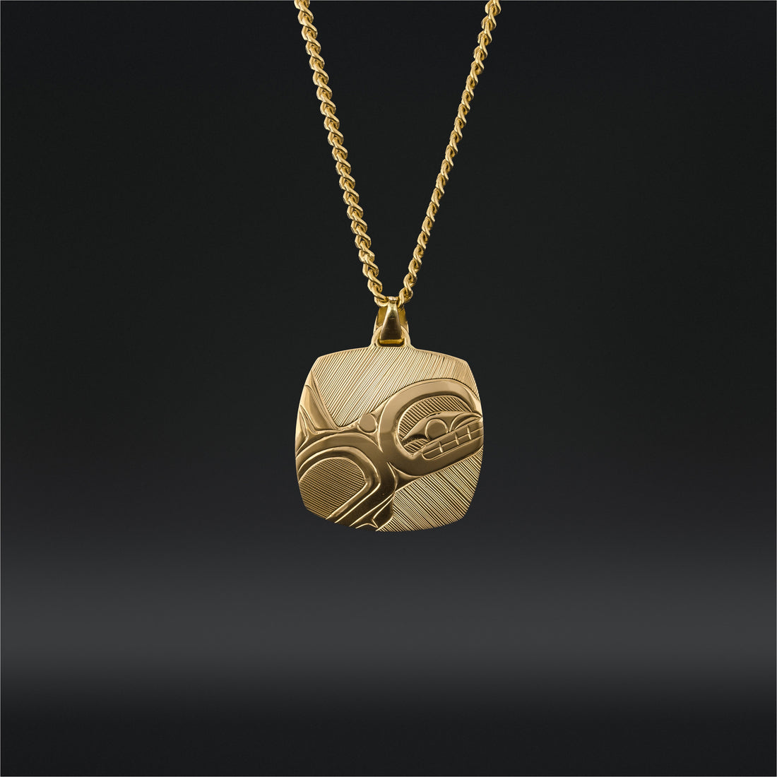 Killerwhale - 14k Gold Pendant