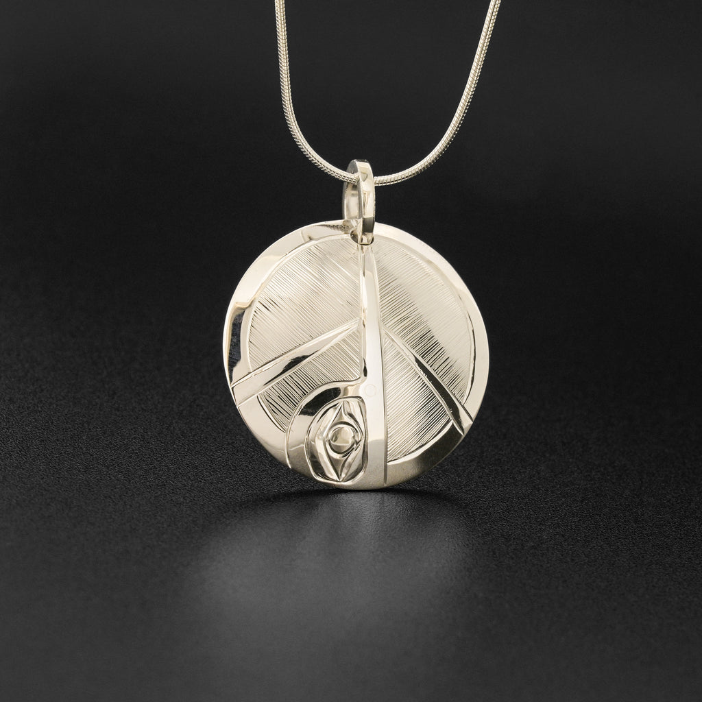 Hummingbird<br>Silver Pendant