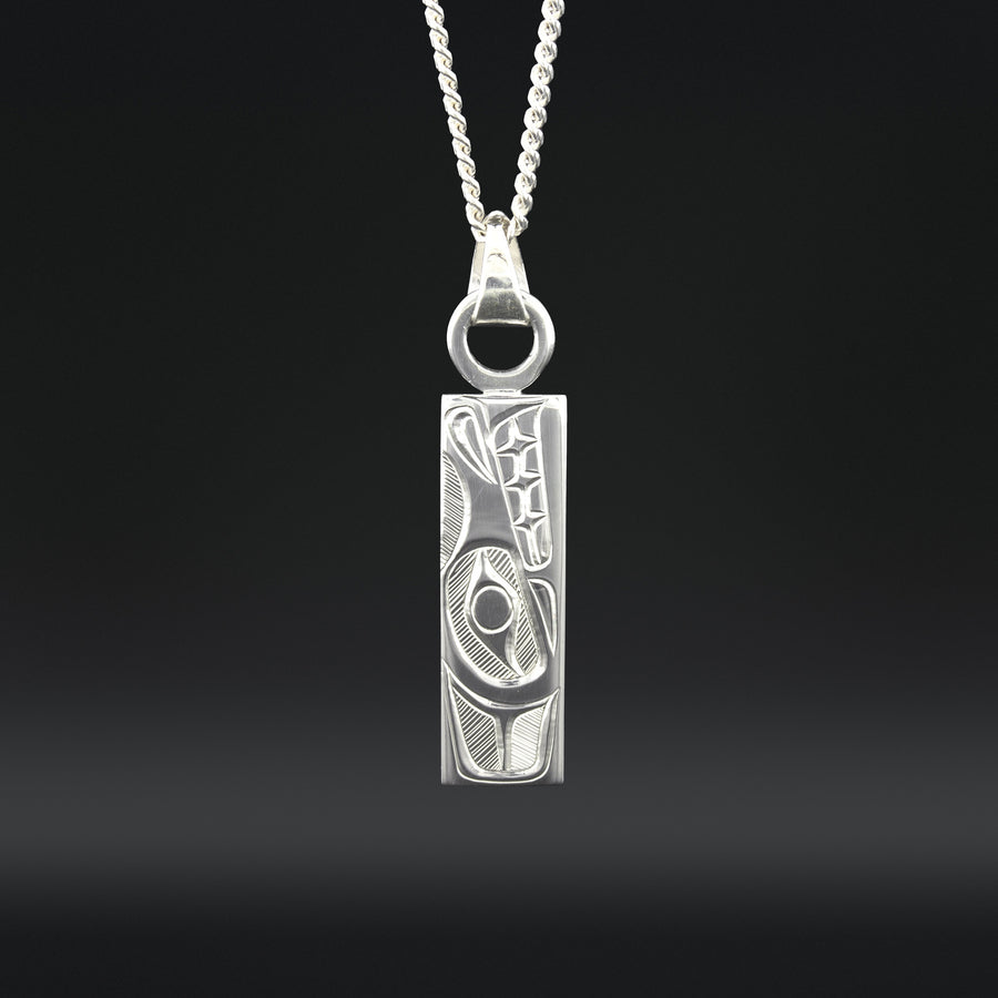 Wolf - Silver Pendant