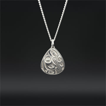 Hummingbird - Silver Pendant