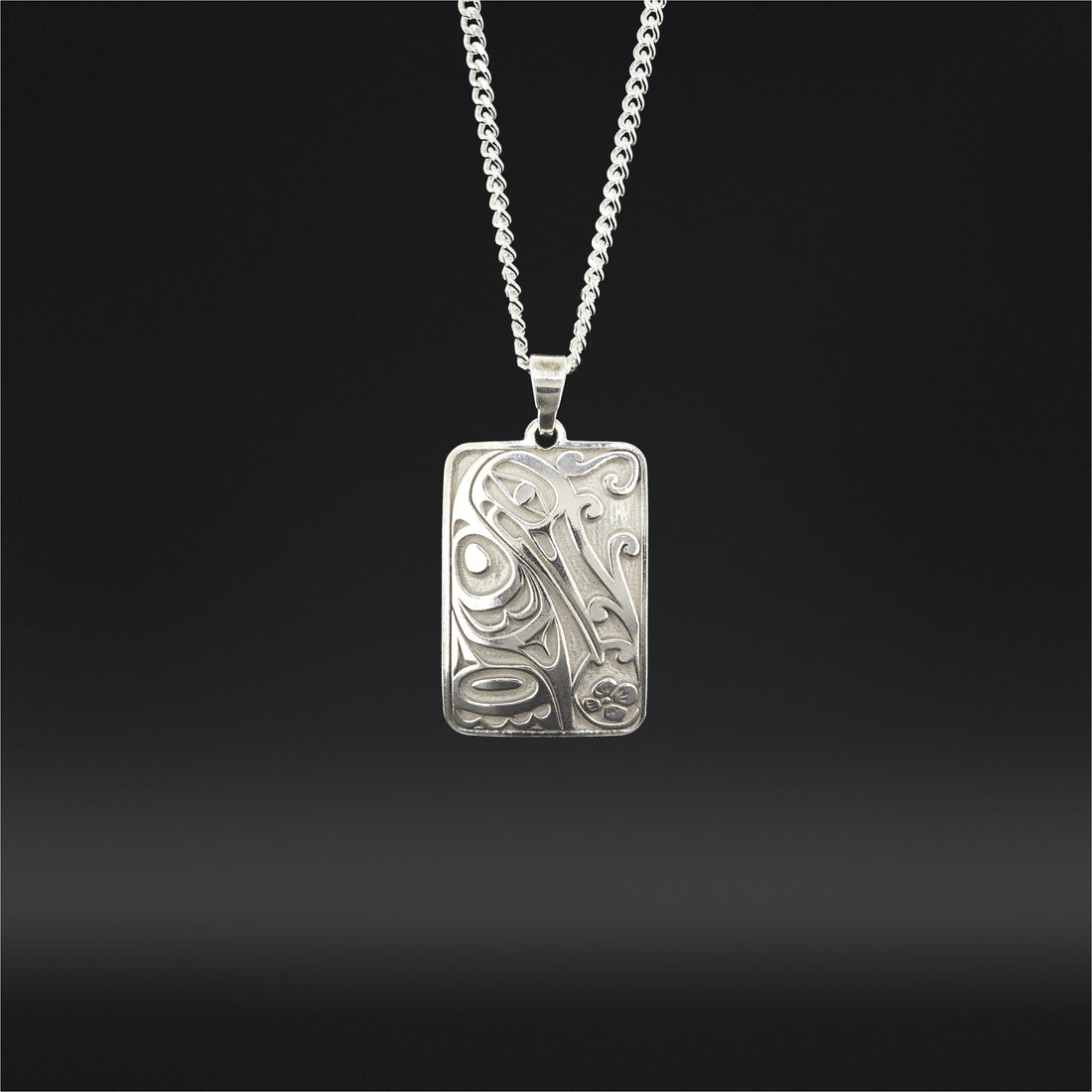 Hummingbird - Silver Pendant