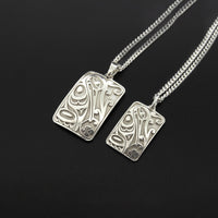 Hummingbird - Silver Pendant