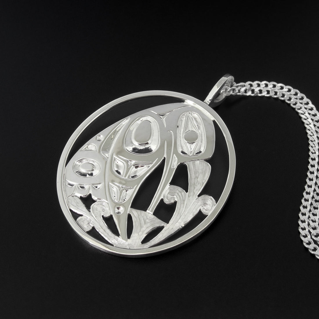Hummingbird - Silver Pendant