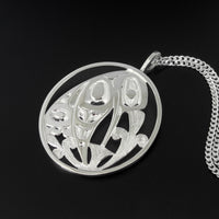 Hummingbird - Silver Pendant