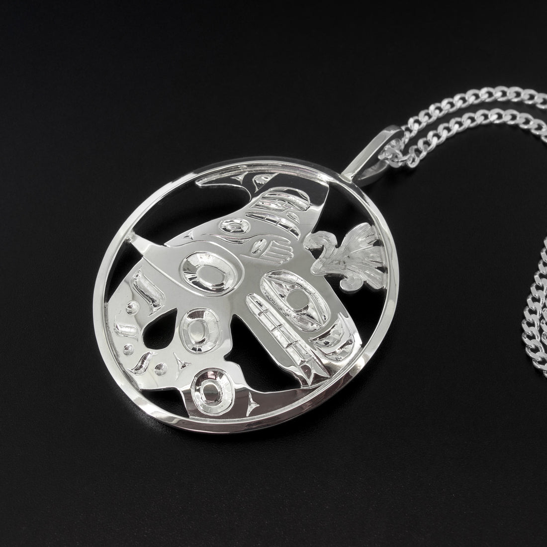Orca - Silver Pendant