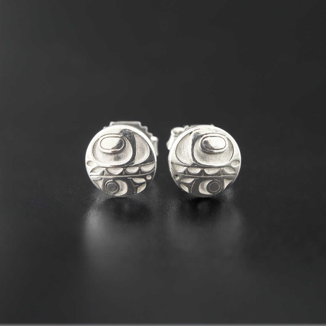 Various Designs - Silver Stud Earrings