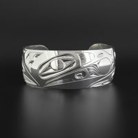 Raven and Light - Silver Bracelet