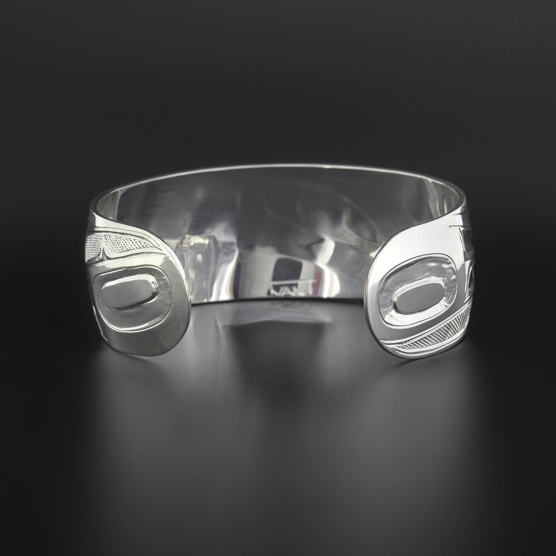 Raven and Light - Silver Bracelet