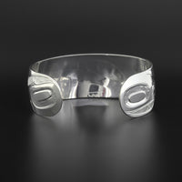 Raven and Light - Silver Bracelet