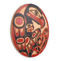 Eagle and Salmon - Red Cedar Panel