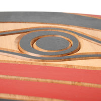 Eagle and Salmon - Red Cedar Panel
