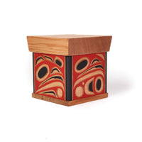 Four Ravens - Red Cedar Bentwood Box