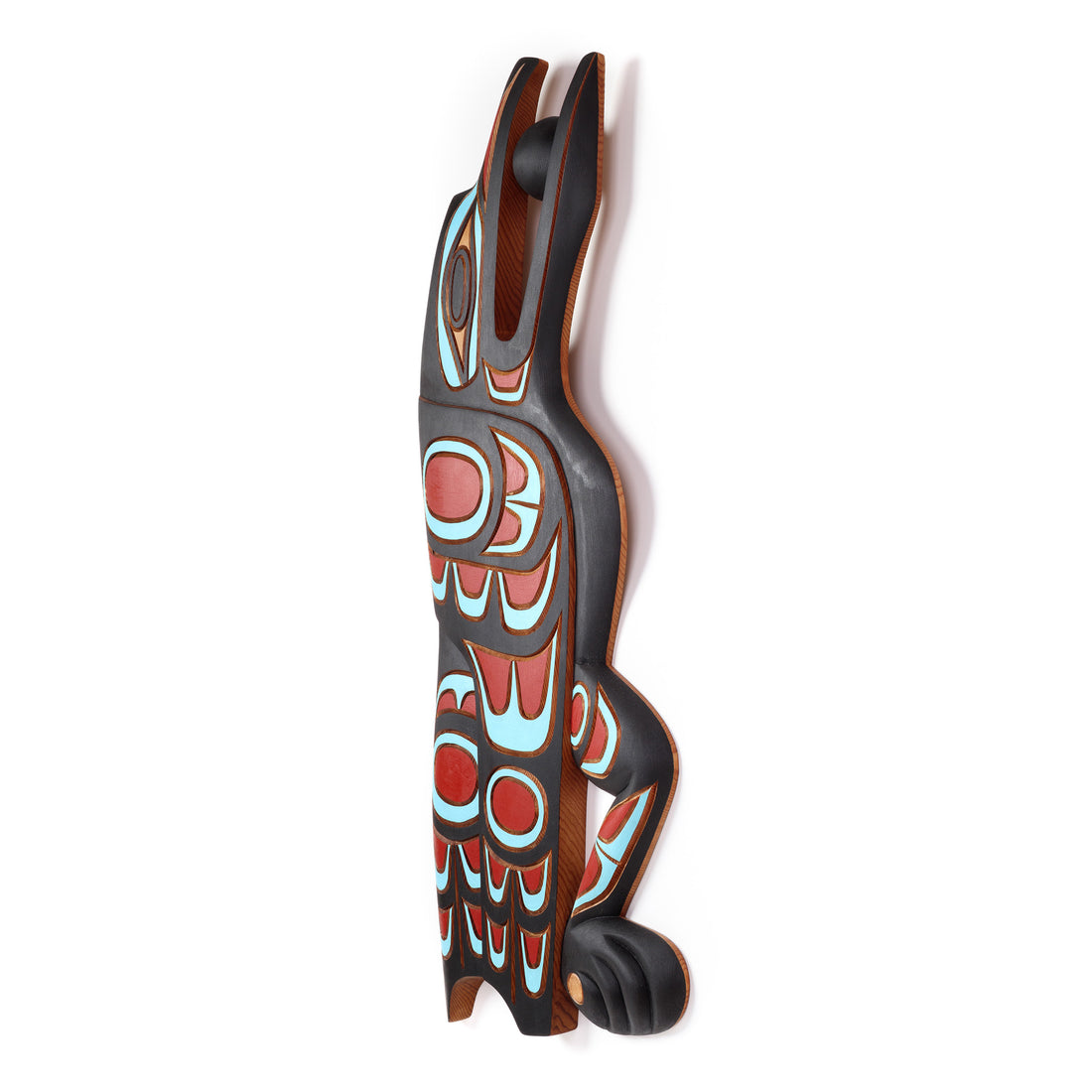 Raven and Light - Red Cedar Sculpture