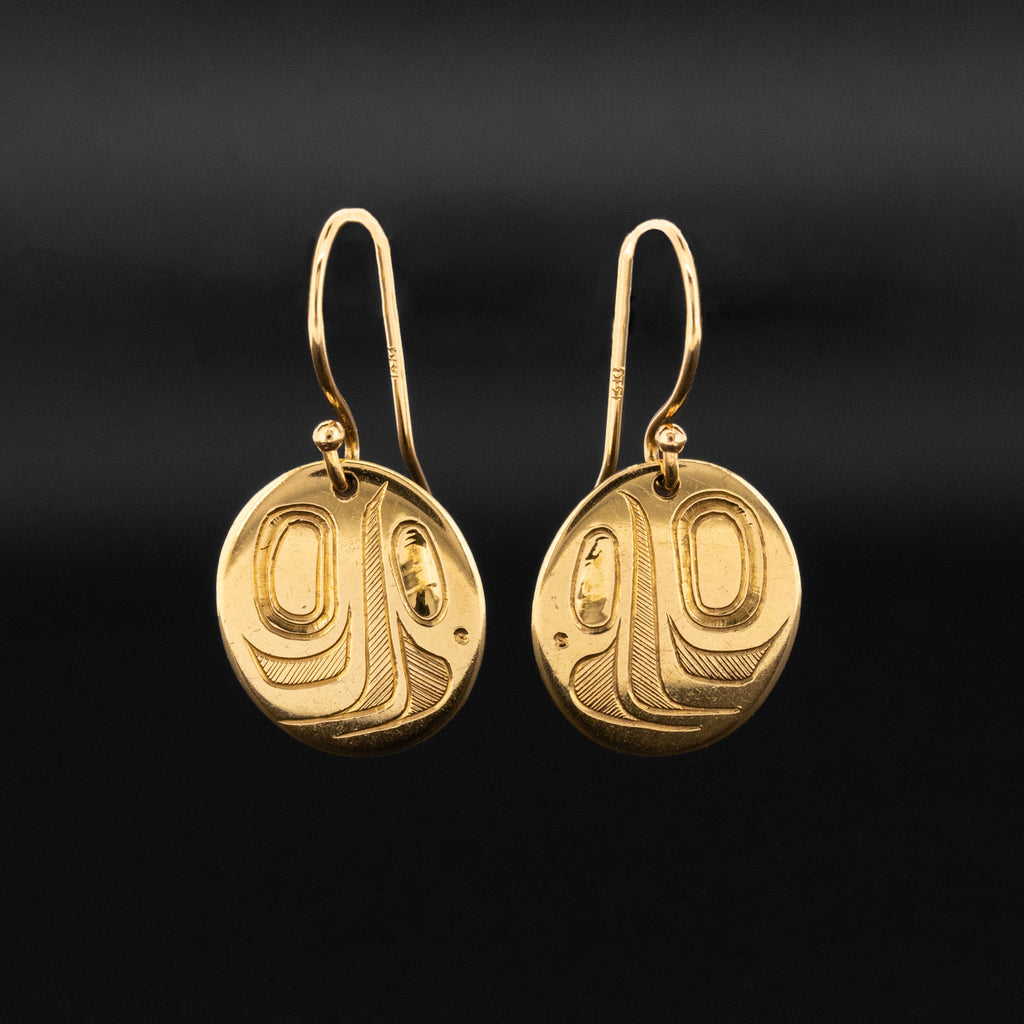 Eagle <br>18k Gold Earrings