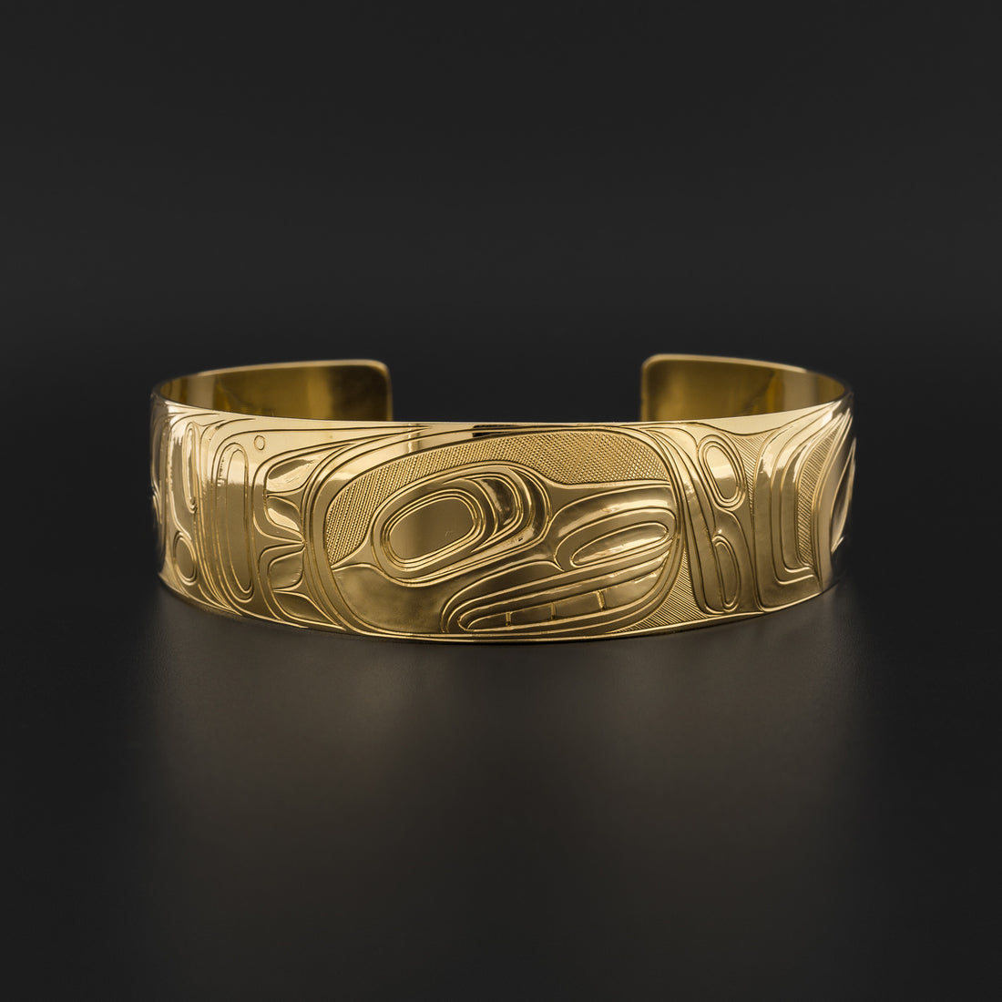Raven Transforming - 14k Gold Bracelet