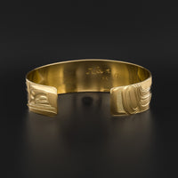 Raven Transforming - 14k Gold Bracelet