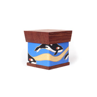 Killerwhales - Cedar Bentwood Box