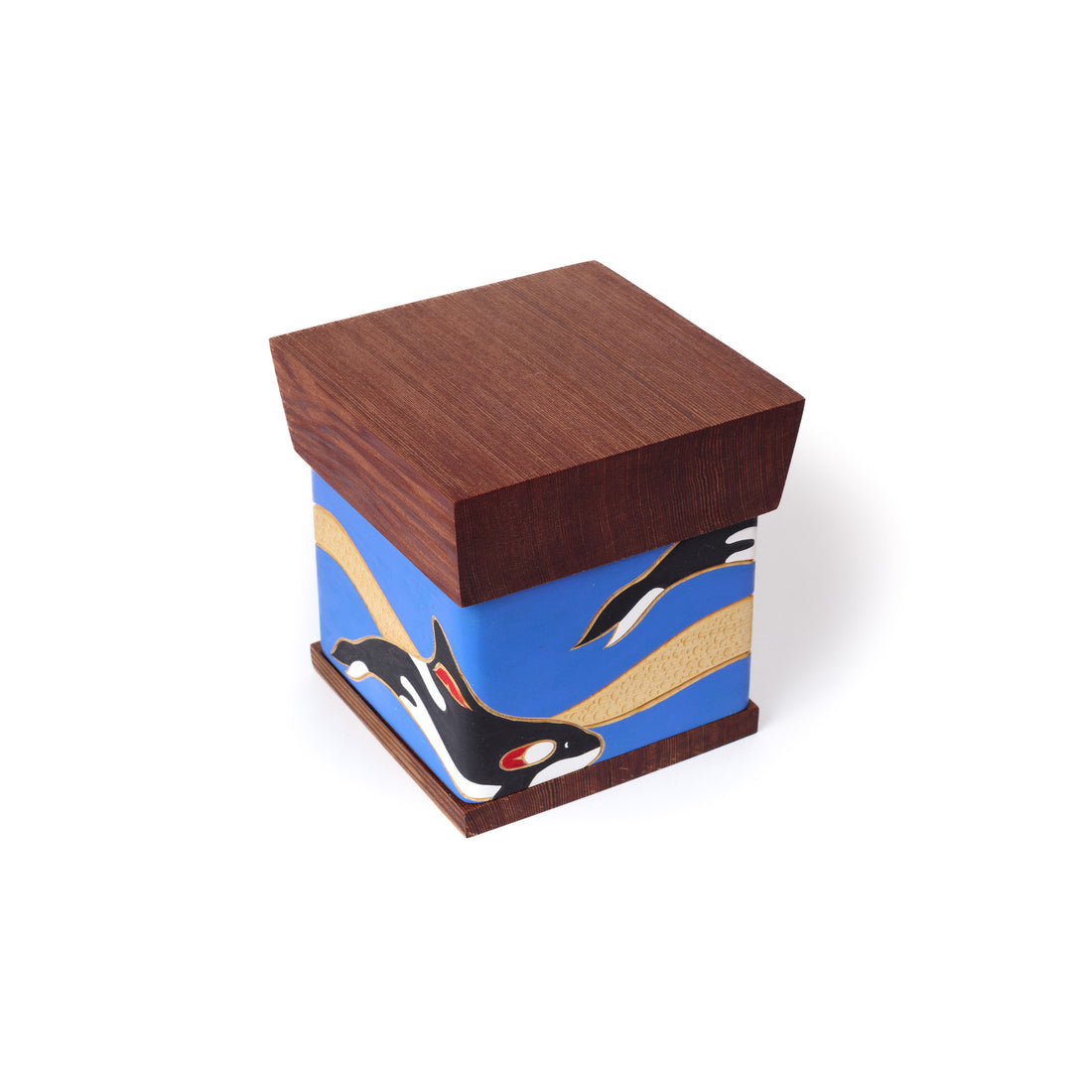 Killerwhales - Cedar Bentwood Box – Lattimer Gallery