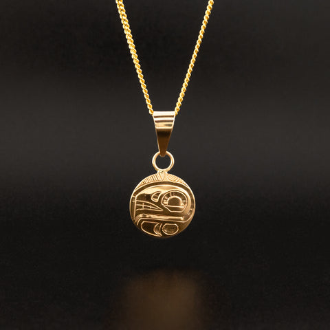 Killerwhale <br>14k Gold Pendant