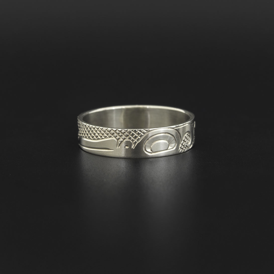 Hummingbird - 14k White Gold Ring