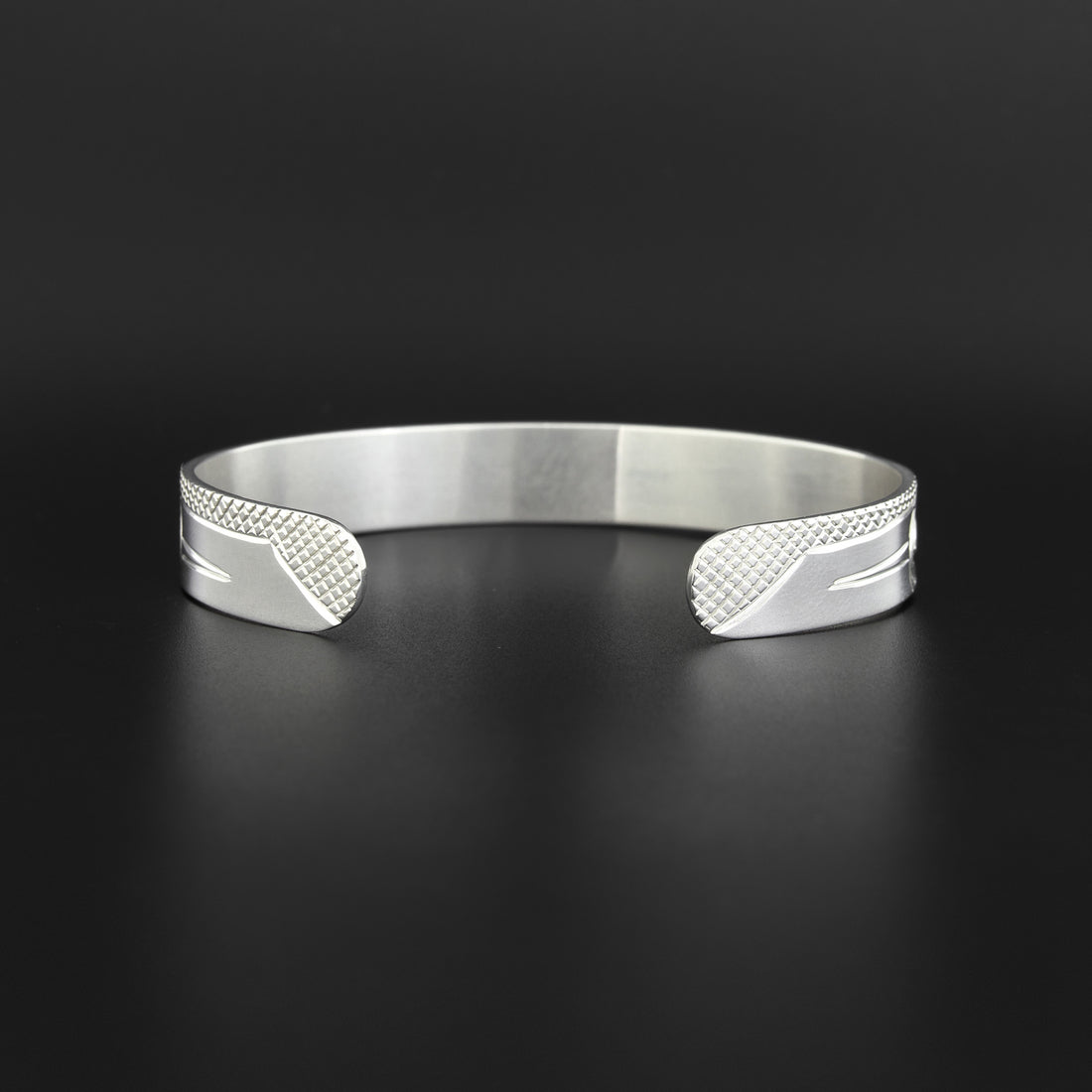 Killerwhale - Silver Bracelet with Abalone