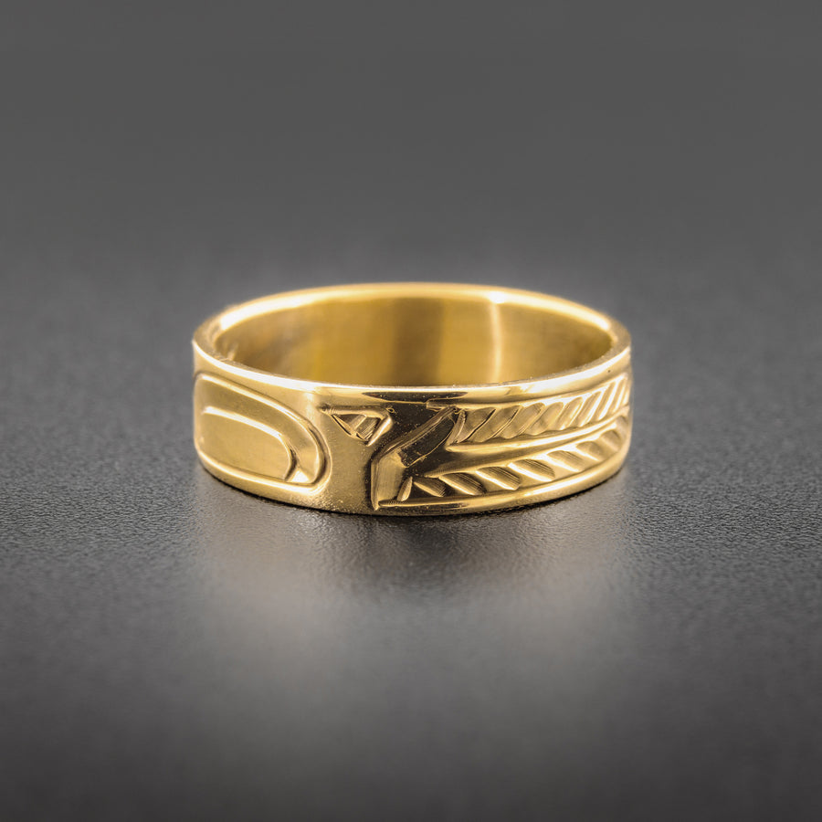 Raven - 14k Gold Ring