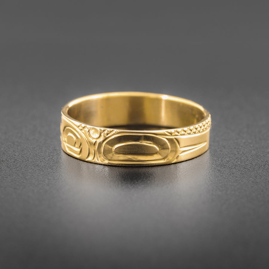 Killerwhale - 14k Gold Ring