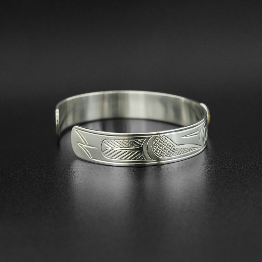 Thunderbirds - Silver Bracelet with Citrine