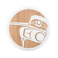 Hummingbird - 18" Red Cedar Panel