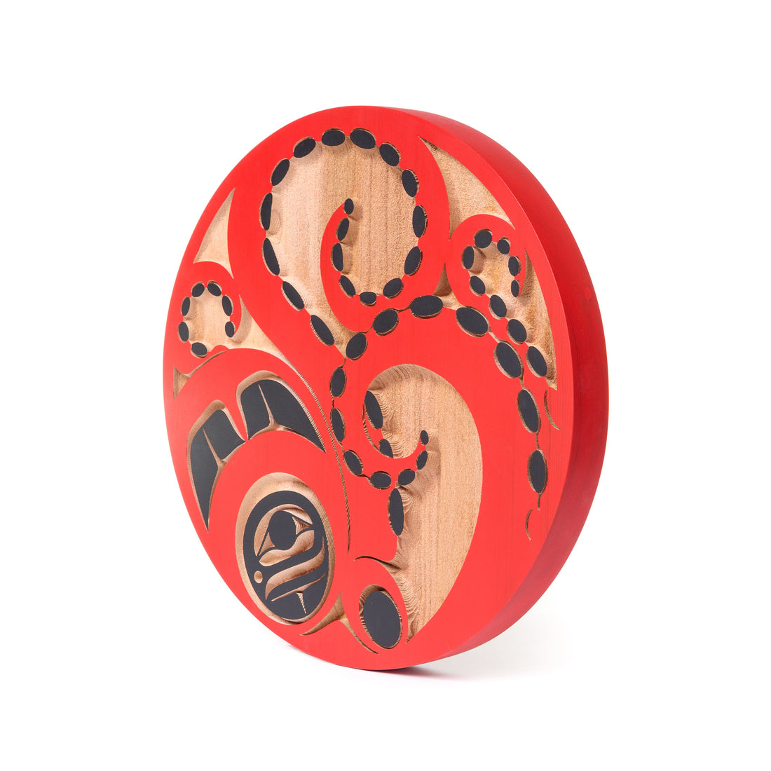 Octopus - Red Cedar Panel