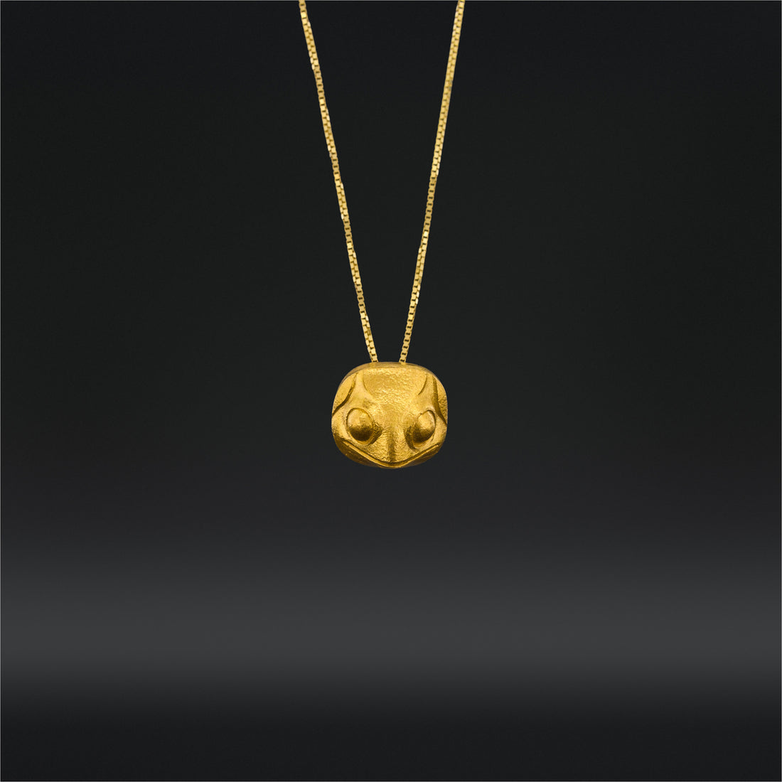 Frog - 22k Gold Pendant