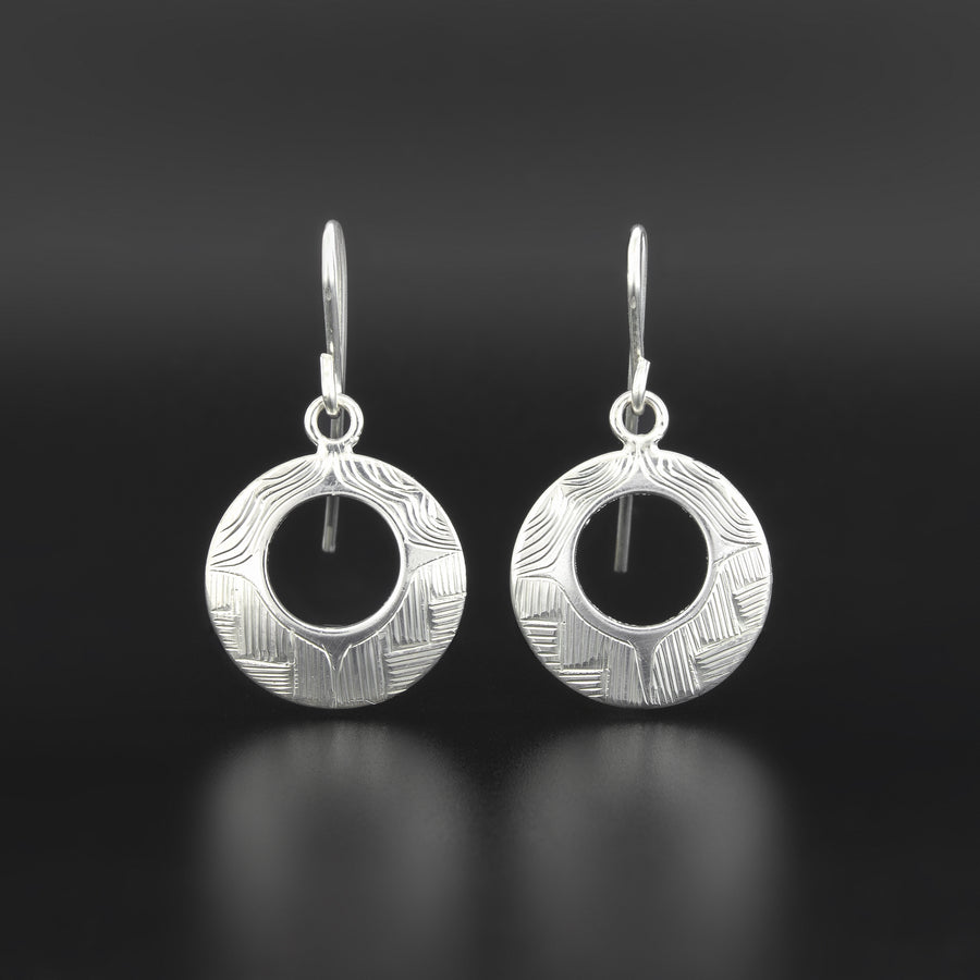 Abstract - Silver Earrings