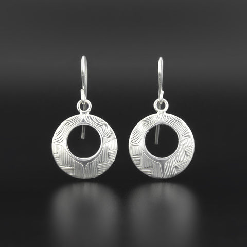 Abstract - Silver Earrings