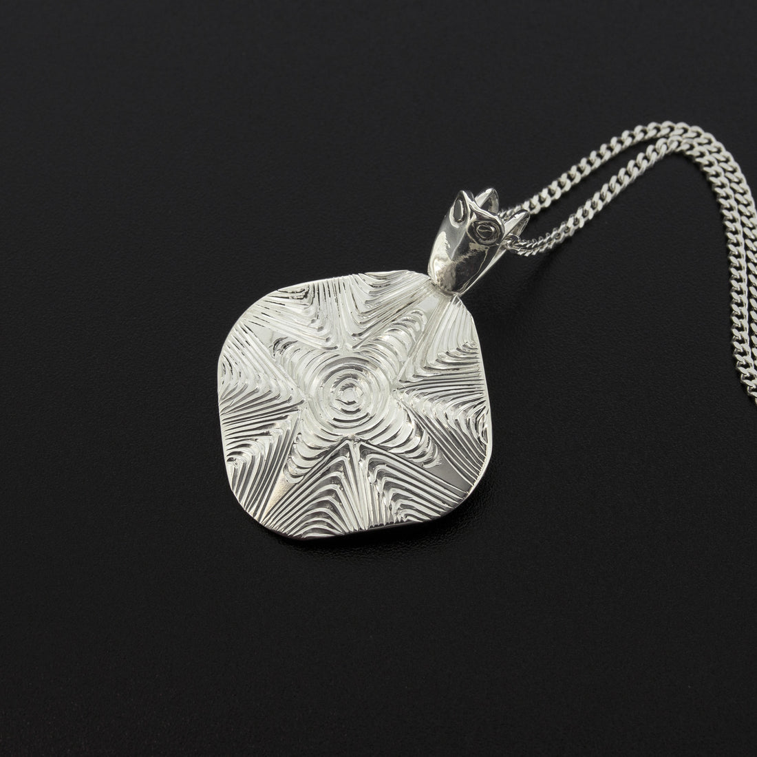Big Boom - Silver Pendant
