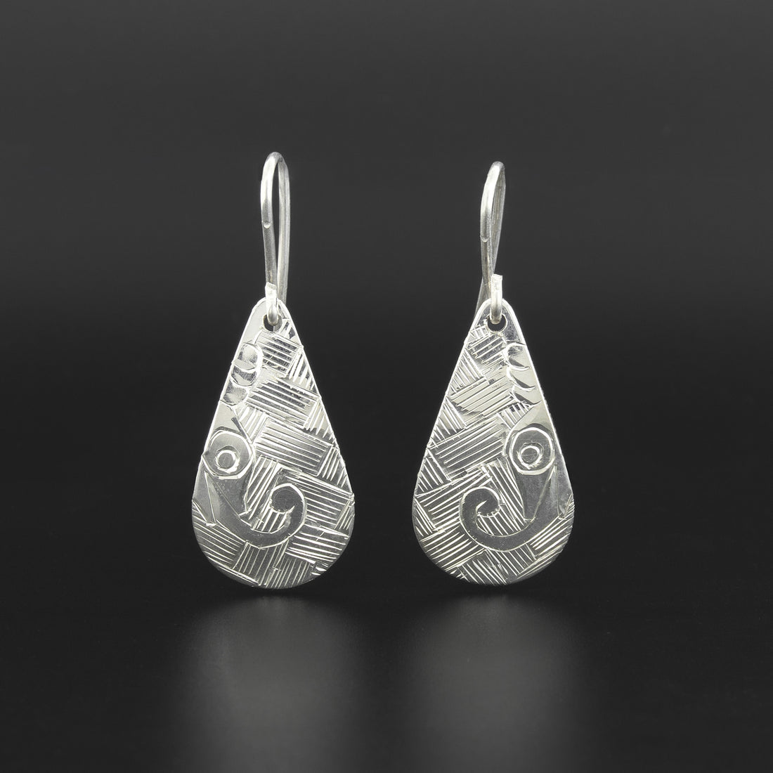 Frog - Silver Earrings