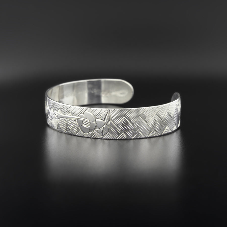 Hummingbird Weave - Silver Bracelet