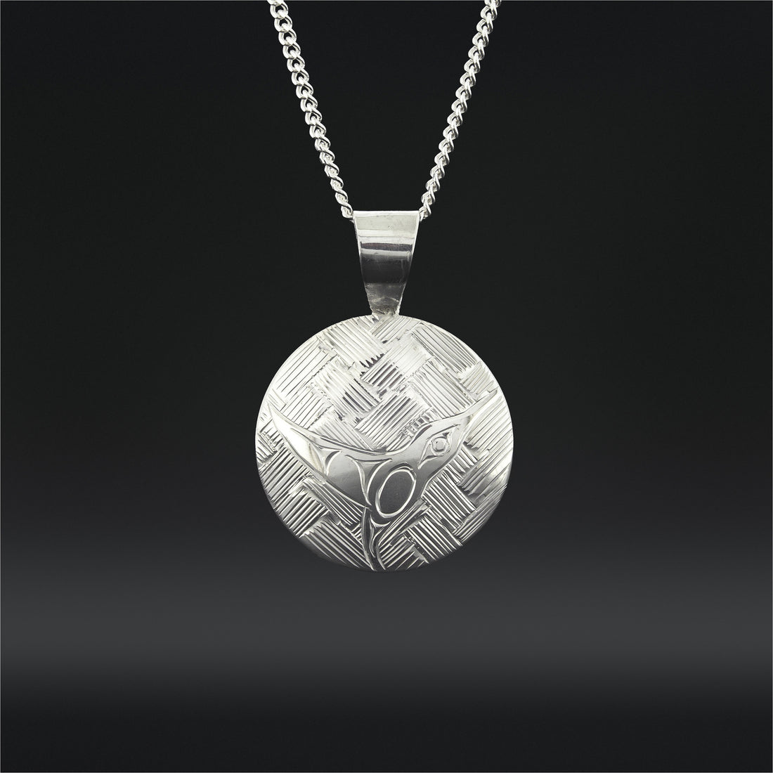Hummingbird - Silver Pendant
