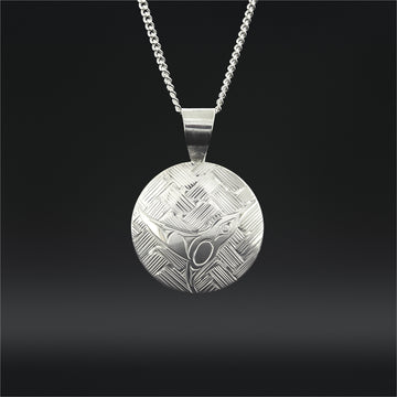 Hummingbird - Silver Pendant