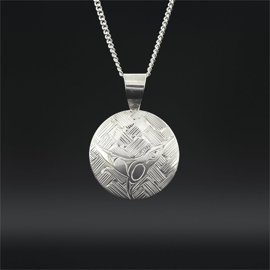 Hummingbird - Silver Pendant