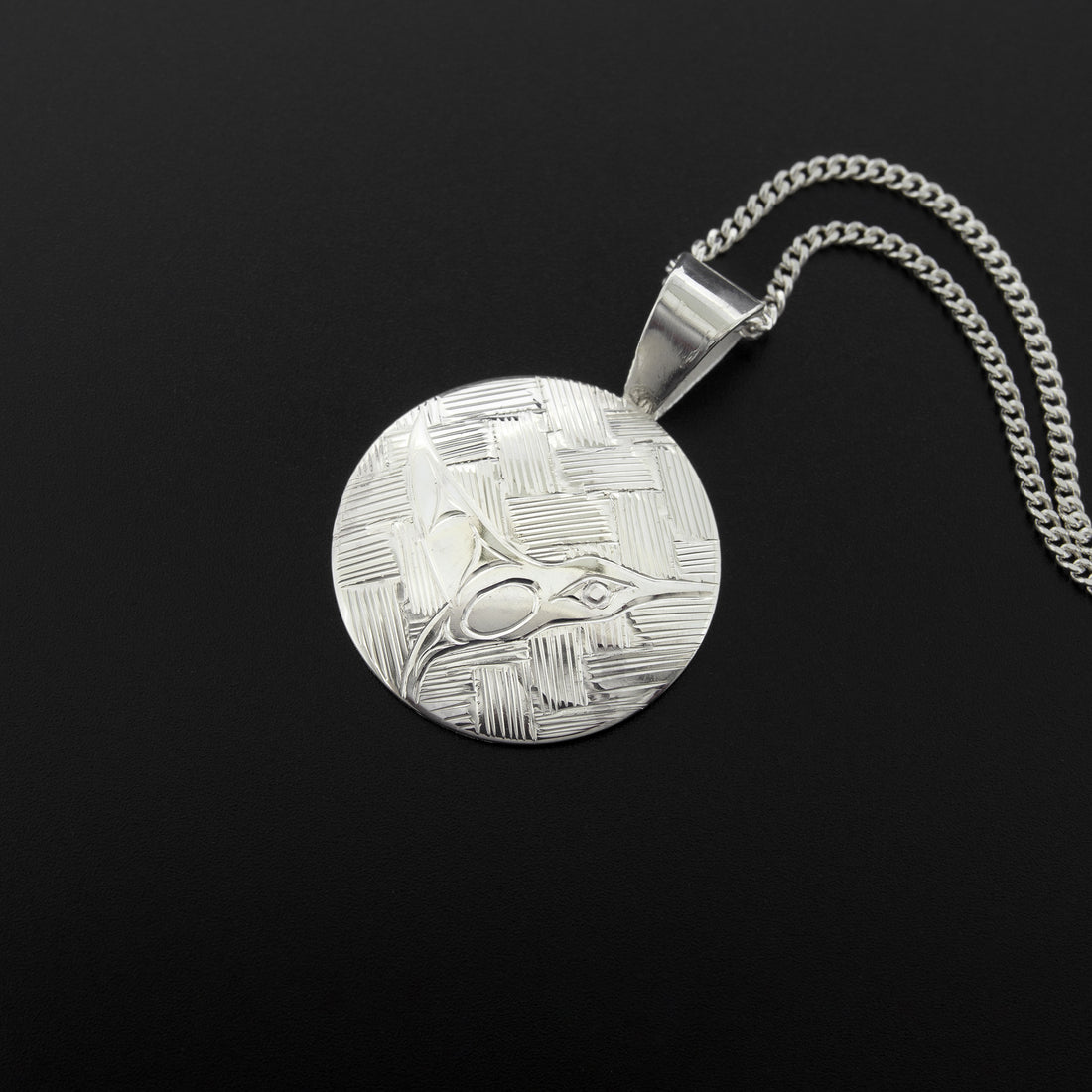 Hummingbird - Silver Pendant