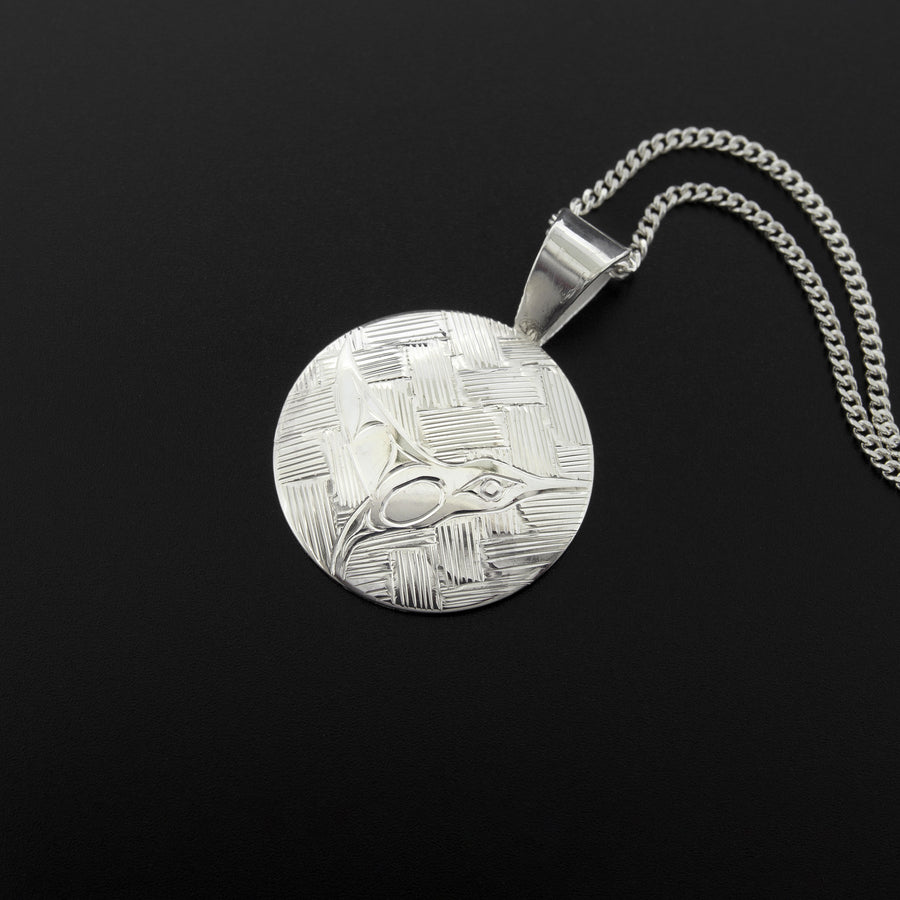 Hummingbird - Silver Pendant