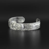Watching Hummingbirds - Silver Bracelet