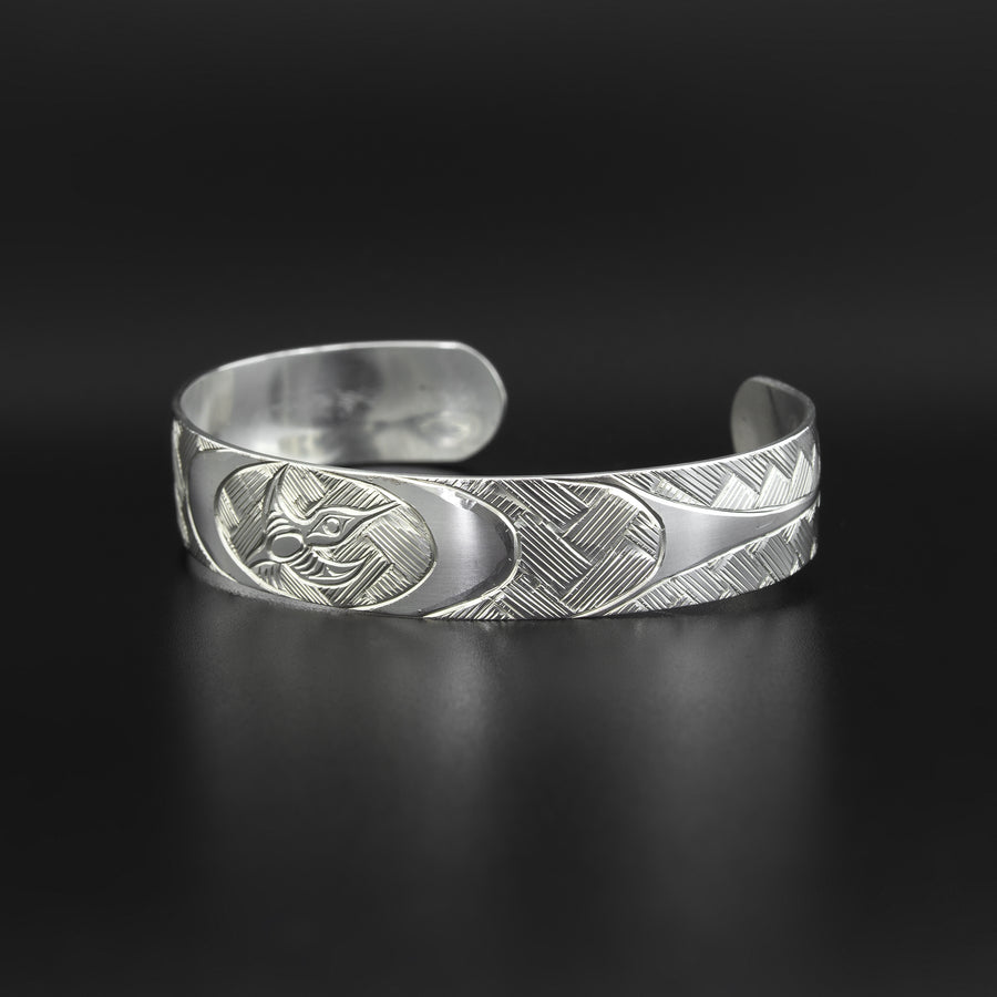 Watching Hummingbirds - Silver Bracelet