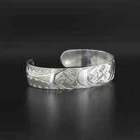 Watching Hummingbirds - Silver Bracelet