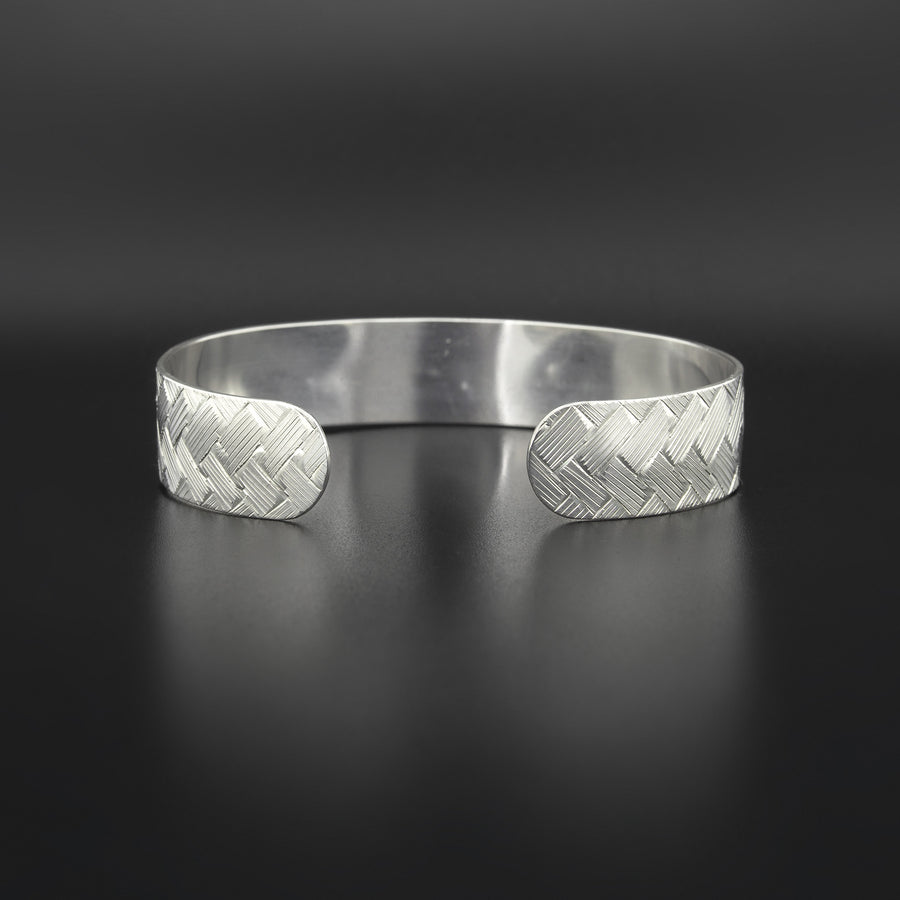 Hunter's Moon - Silver Bracelet with 14k Gold