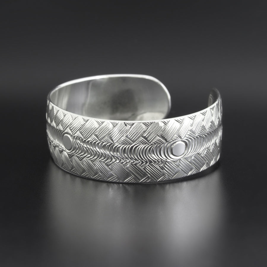 Id, Ego, and Superego - Silver Bracelet