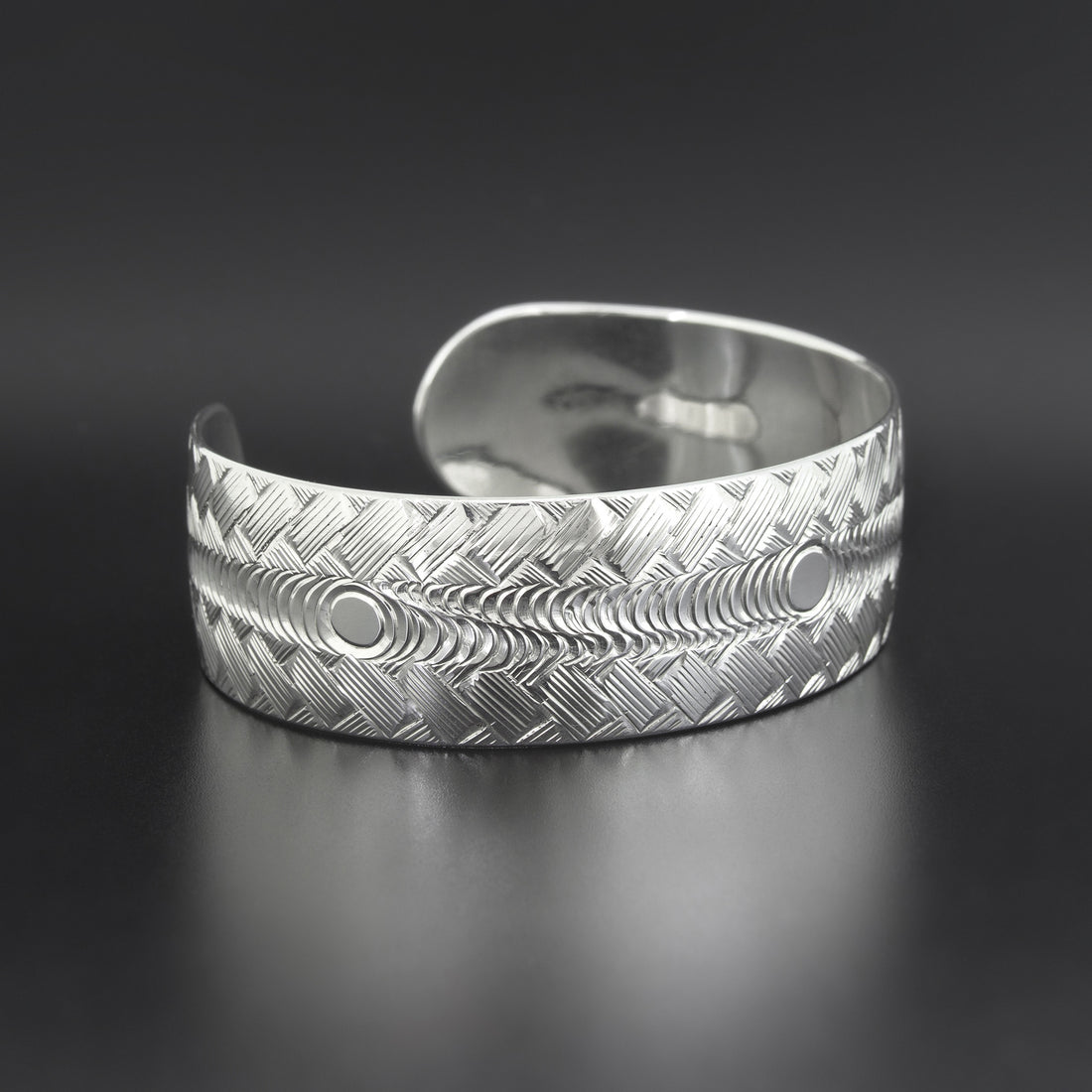 Id, Ego, and Superego - Silver Bracelet