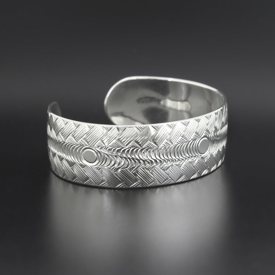 Id, Ego, and Superego - Silver Bracelet